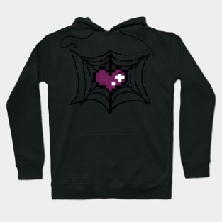 spider web heart :)) Hoodie